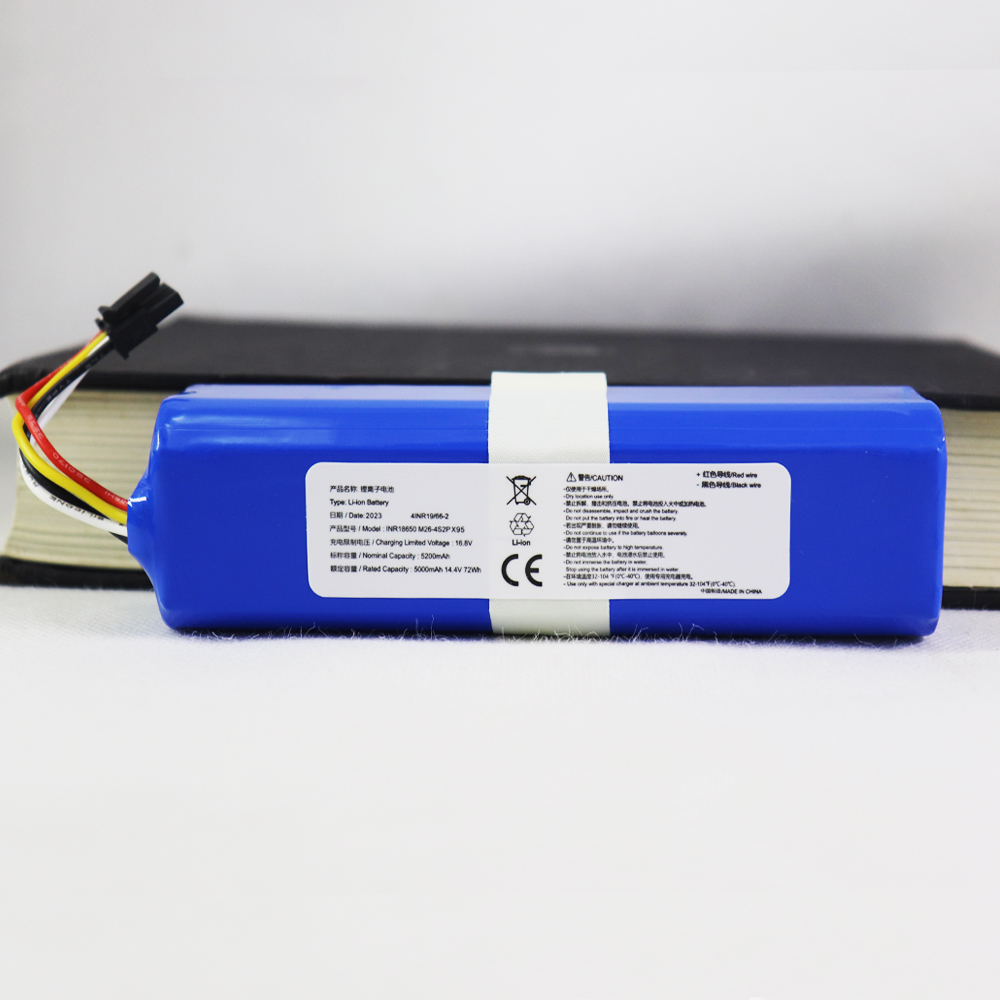 4S Lipo Battery 14.8V 6000Mah - 充電式リチウム電池,高品質,inr18650,M26-4S2P, 5000mah,14.4v,アクセサリー,4線式プラグ