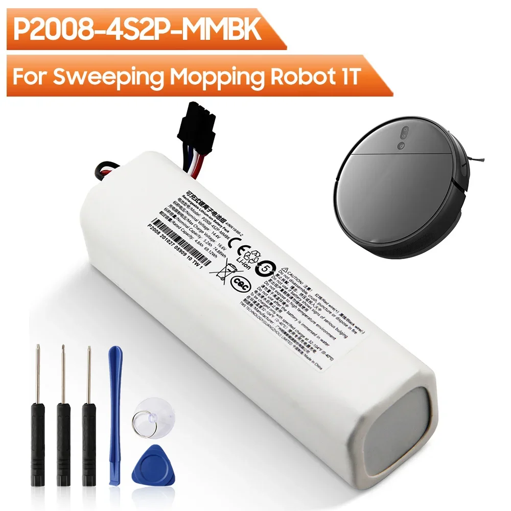4S Lipo Battery 14.8V 6000Mah - 14.4V交換用バッテリー P2008-4S2P-MMBK P2150-4S2P-XWDLS Xiaomi Mijia掃除機1T Dreame