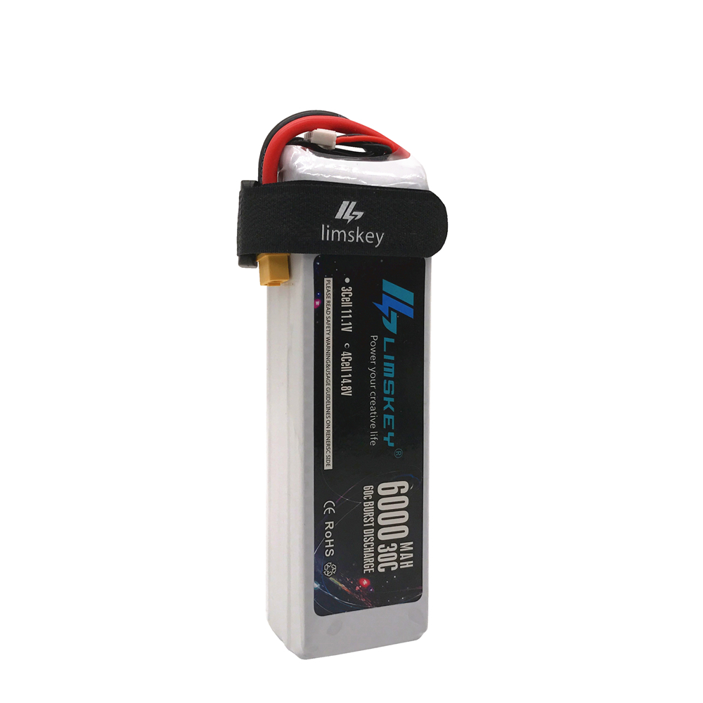 4S Lipo Battery 14.8V 6000Mah - Lismkey 14.8V 6000mAh 30C バースト 60C