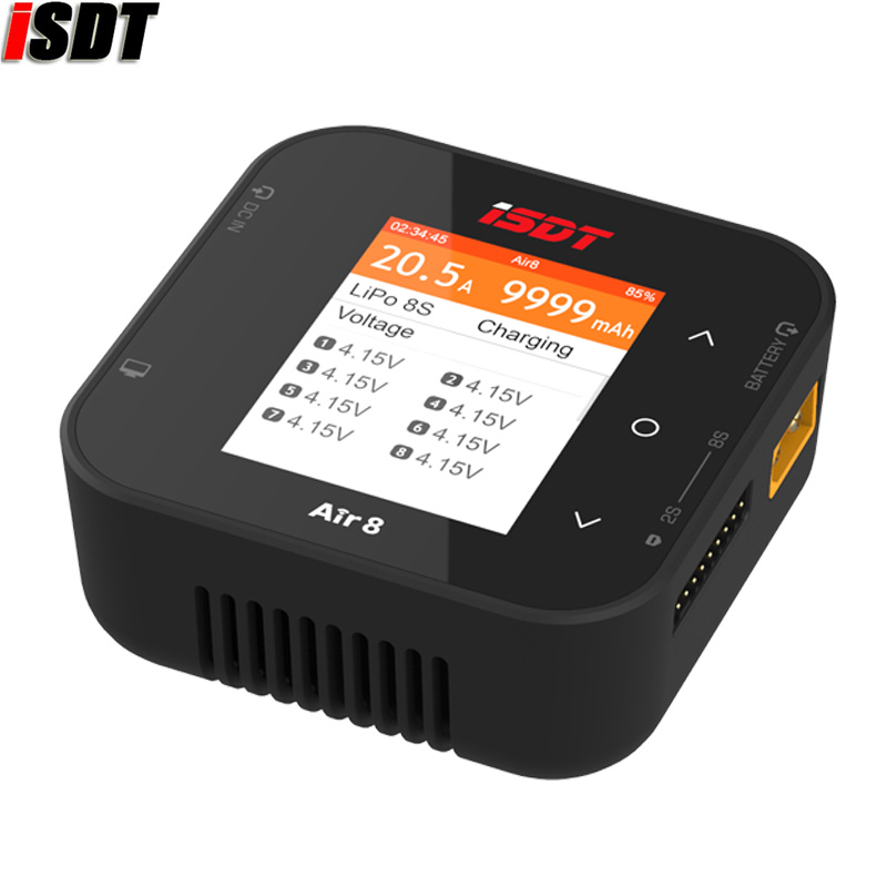 Isdt Air8 8S Lipo Charger - ISDT Air 8 スマート充電器 RCドローン、車用、1-8Sバッテリー対応、ULiHv 500W