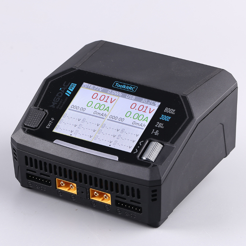Toolkitrc M6Dac Smart Charger - ToolkitRC M6DAC Pro デュアルチャンネルスマート充電器 AC 300W