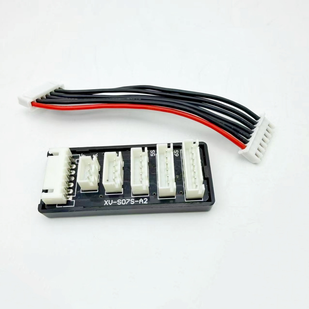 12S Lipo Battery Balancing Board - 2S-6S リチウムバッテリーバランス充電ボードパワーバランサーアダプター拡張ボード XH2.54 充電器 IMAX B6