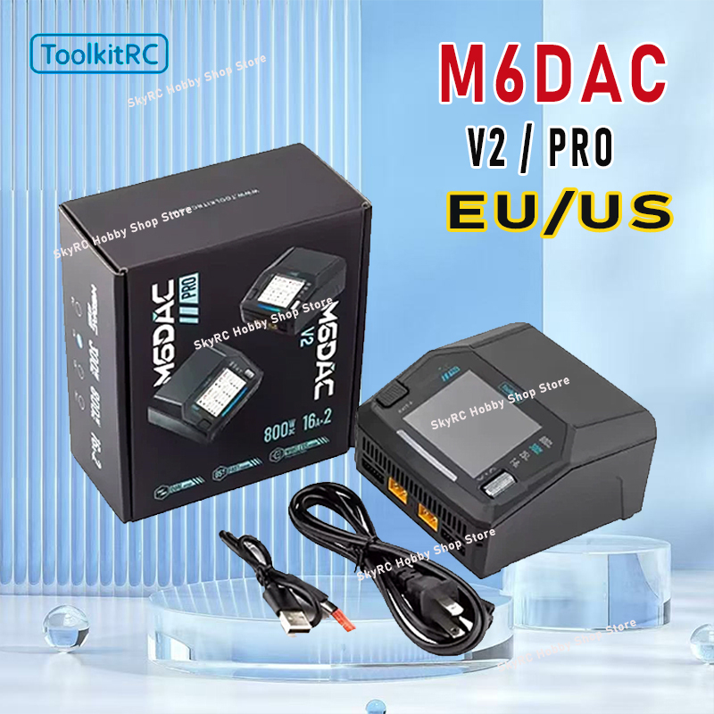ToolkitRC M6DAC V2/Pro デュアルチャン - Toolkitrc M6Dac Smart Charger のレビューと価格