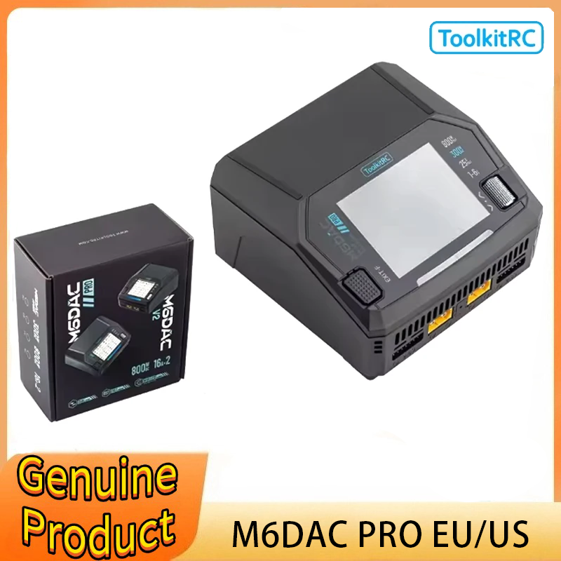 ToolkitRC M6DAC V2 Pro デュアルチャン - Toolkitrc M6Dac Smart Charger のレビューと価格