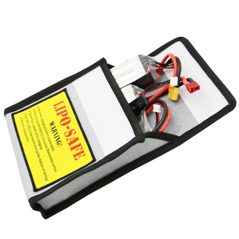1個入りプレミアム耐火防爆バッテリー収納バッグ、リポバッテリ - Lipo Battery Fireproof Safety Charge Box のレビューと価格