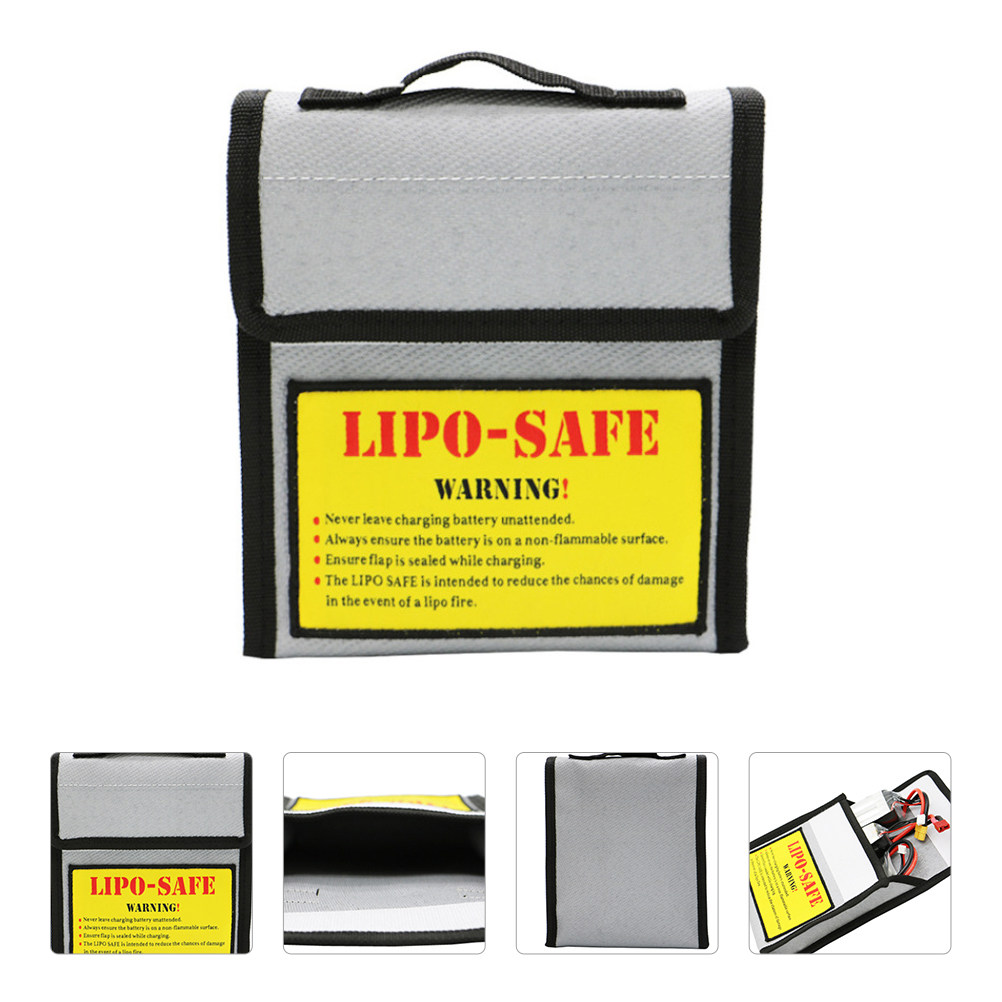 1個入りプレミアム耐火防爆バッテリー収納バッグ、リポバッテリ - Lipo Battery Fireproof Safety Charge Box のレビューと価格