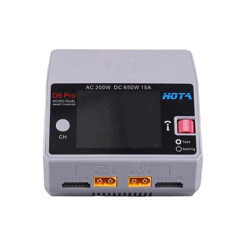 SNQP HOTA D6 Pro バッテリー充電器デュアルチ - Hota D6 Pro Dual Lipo Charger のレビューと価格