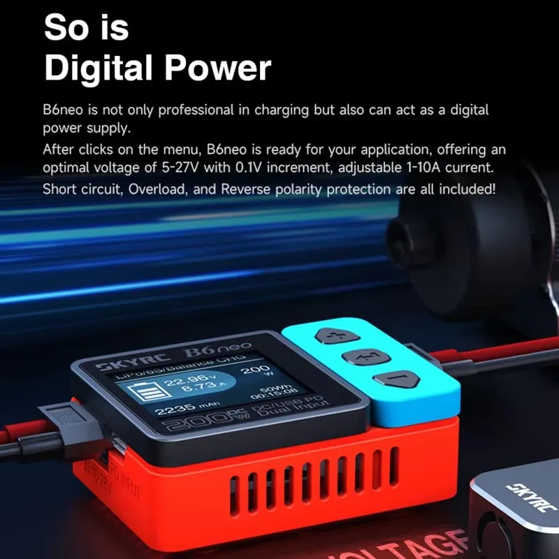 SkyRC B6 Neo スマートチャージャー DC 200 - Skyrc B6 Neo Smart Charger のレビューと価格