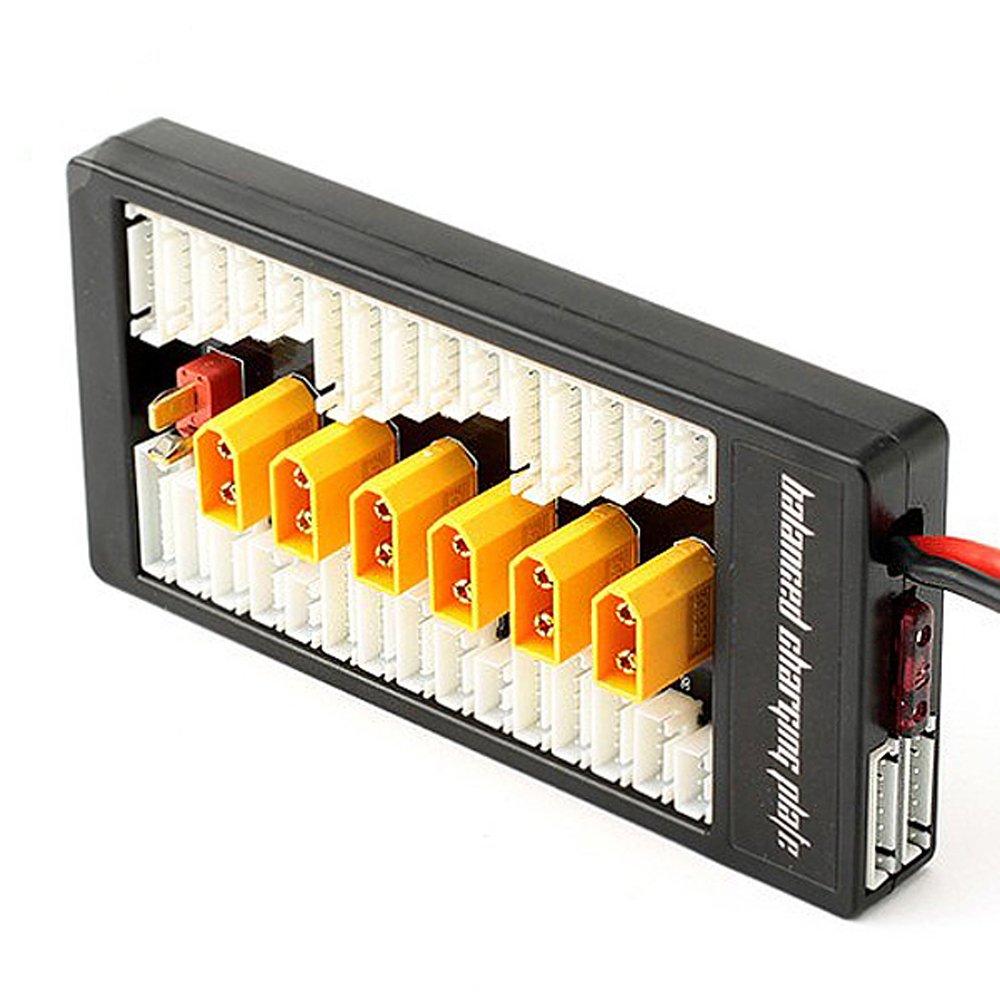 2S-6S Lipo バッテリーバランス充電ボード XT60 - 12S Lipo Battery Balancing Board のレビューと価格
