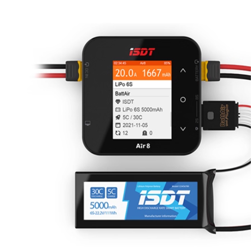 新しい ISDT Air8 Lipo バッテリー充電器/放電 - Isdt Air8 8S Lipo Charger のレビューと価格