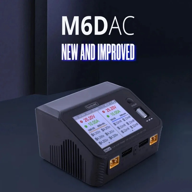 ToolkitRC M6DAC デュアルチャンネルスマートリ - Toolkitrc M6Dac Smart Charger のレビューと価格