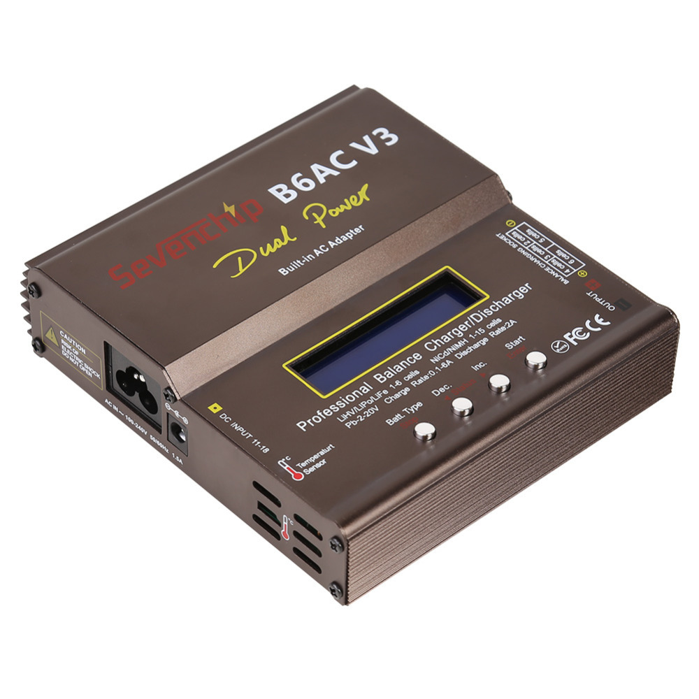 新しい 80 ワット imax B6AC V3 スマートデジ - Toolkitrc M6Dac Smart Charger のレビューと価格