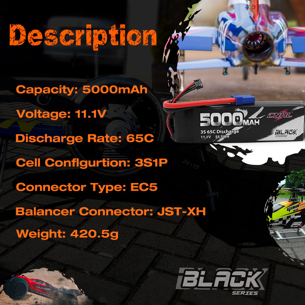 Cnhl-rcカー、トラック、飛行機、ヘリコプター、飛行機、 - 6S Lipo Battery 22.2V 5000Mah のレビューと価格