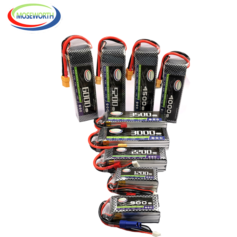 Lipoバッテリーrcドローン,ヘリコプター,飛行機,車用, - 4S Lipo Battery 14.8V 6000Mah のレビューと価格